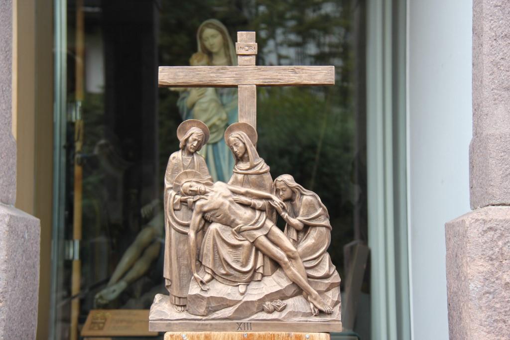 Stations of the Cross Statue Restoration Painting Repair Plaster 
