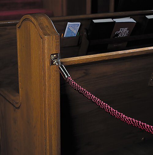 Social Distancing Offering Box Pew Ropes
