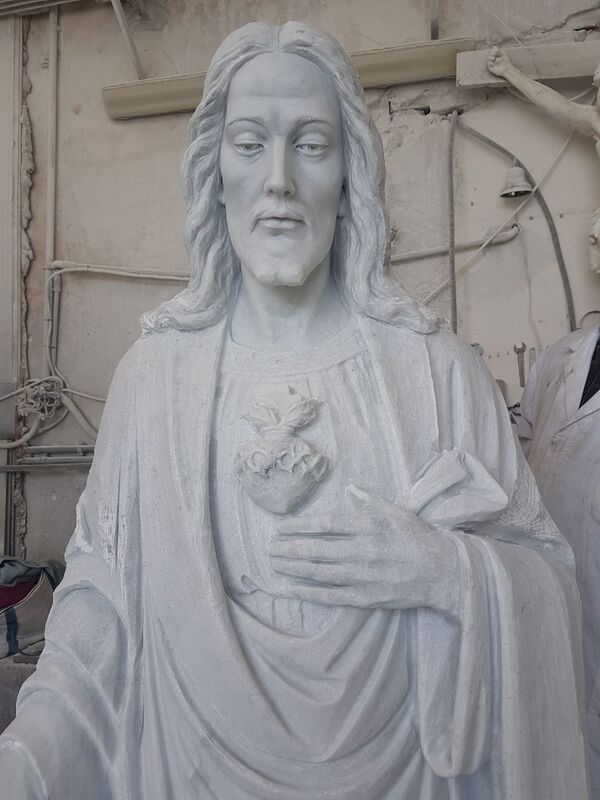 Religious Marble Statue